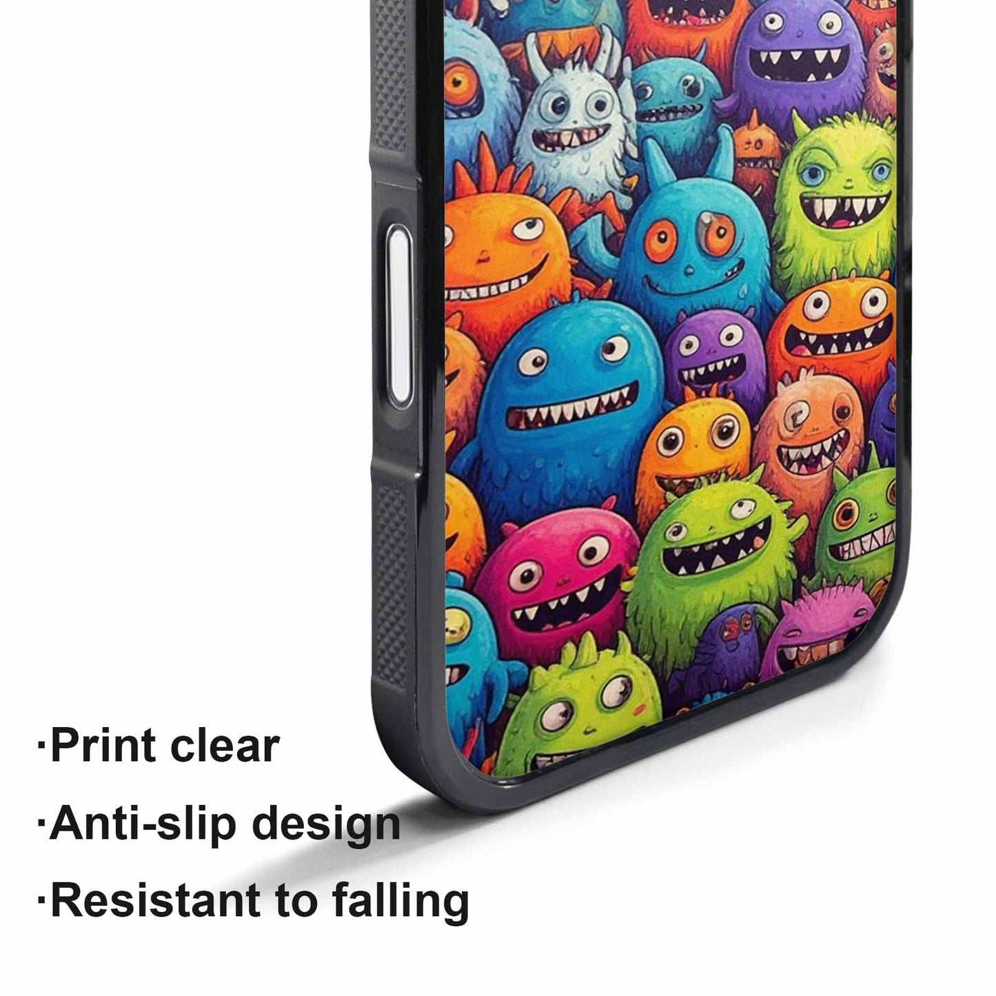 iPhone 17 Pro Case — Monsters General Cartoon Monsters Pattern Cartoon, Original Design Phone Case