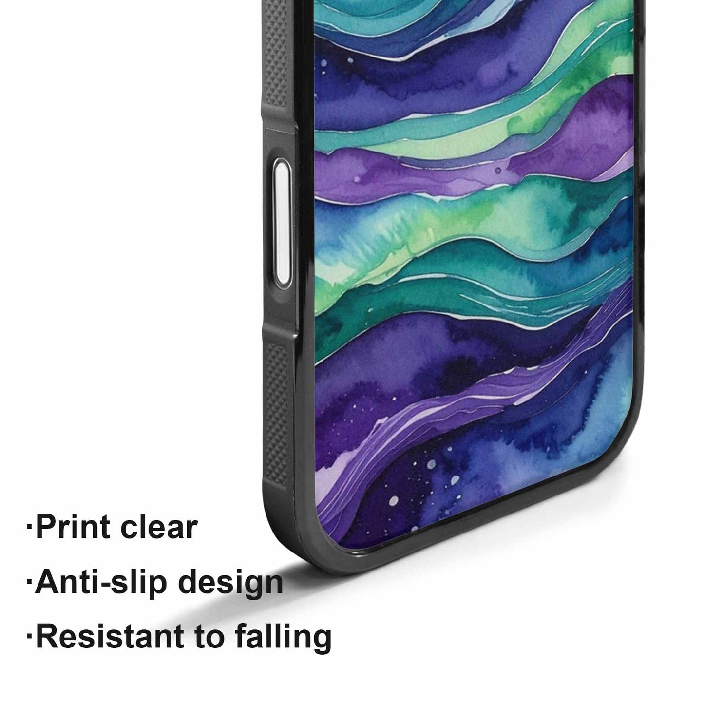 iPhone 17 Case — Galaxy Aurora Nebula Galaxy Space, Custom Printed Phone Case