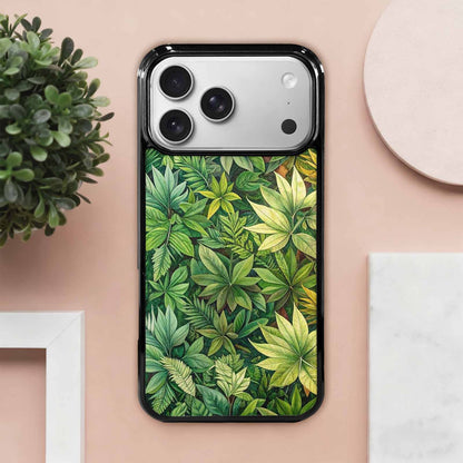 iPhone 17 Pro Max Case — Small Seven Point Palmate Floral, Custom Art Phone Cover