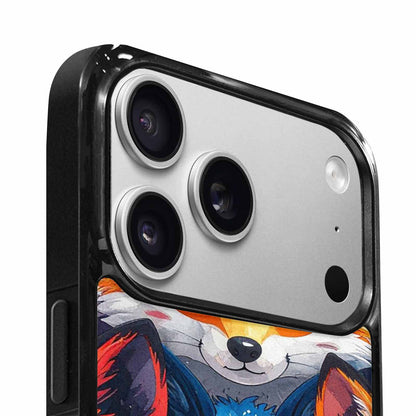iPhone 17 Pro Max Case — Watercolor Kawaii Fox Watercolor Abstract, Custom Phone Case