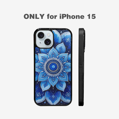 iPhone 15 Case — Boho Mandala Custom, Custom Made Phone Cover