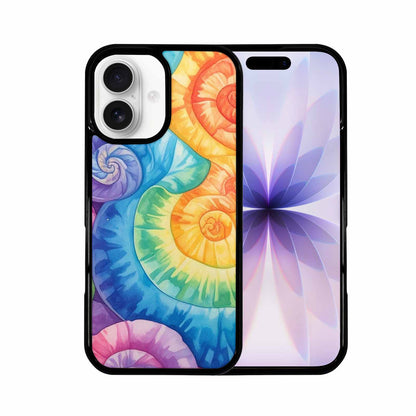 iPhone 17 Case — Tie Dye Swirls Tie Dye Tie, Custom Printed Phone Case