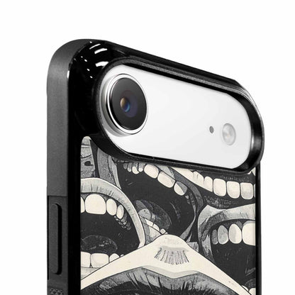 iPhone 17 Air Case — Seamless Repeating Pattern Of Overlapping Cartoon, Custom Printed Phone Case