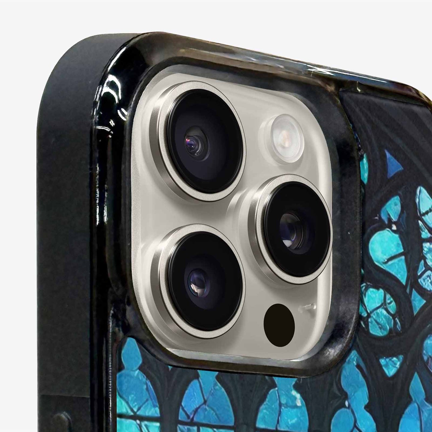iPhone 16 Pro Max Case — Stained Glass Cathedral Custom, Custom Designed Case Cover