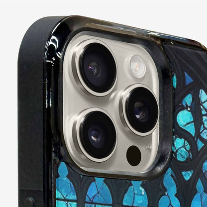 iPhone 16 Pro Max Case — Stained Glass Cathedral Custom, Custom Designed Case Cover