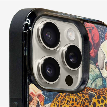 iPhone 15 Pro Max Case — Skulls Animal Printskulls Patt, Custom Art Phone Cover
