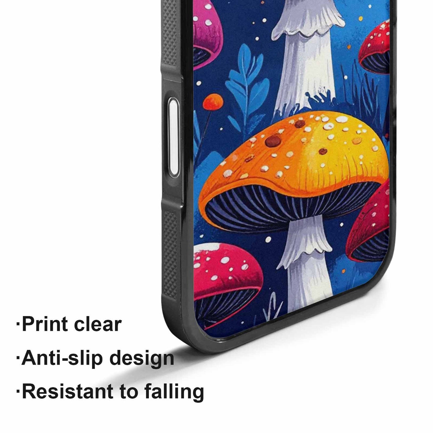 iPhone 17 Case — Vivid Winter Mushroom Cartoon Cute, Custom Designed Case Cover