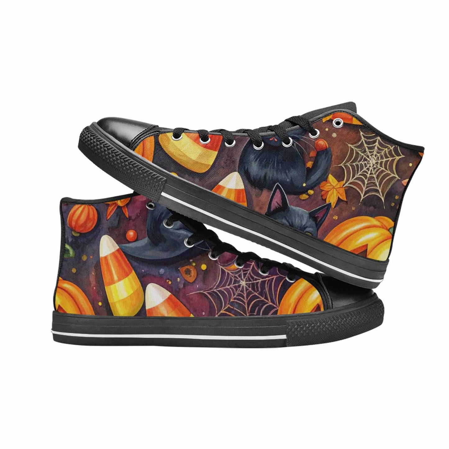 MEN'S Halloween High Top Canvas Dreamcore Custom Shoes