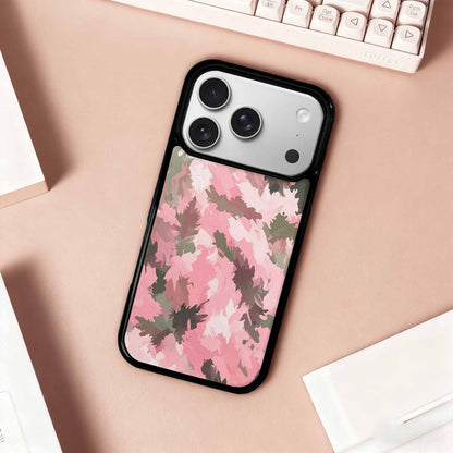 iPhone 17 Pro Case — Small Military Camouflage Blotch Pattern Camo, Custom Print Case Cover