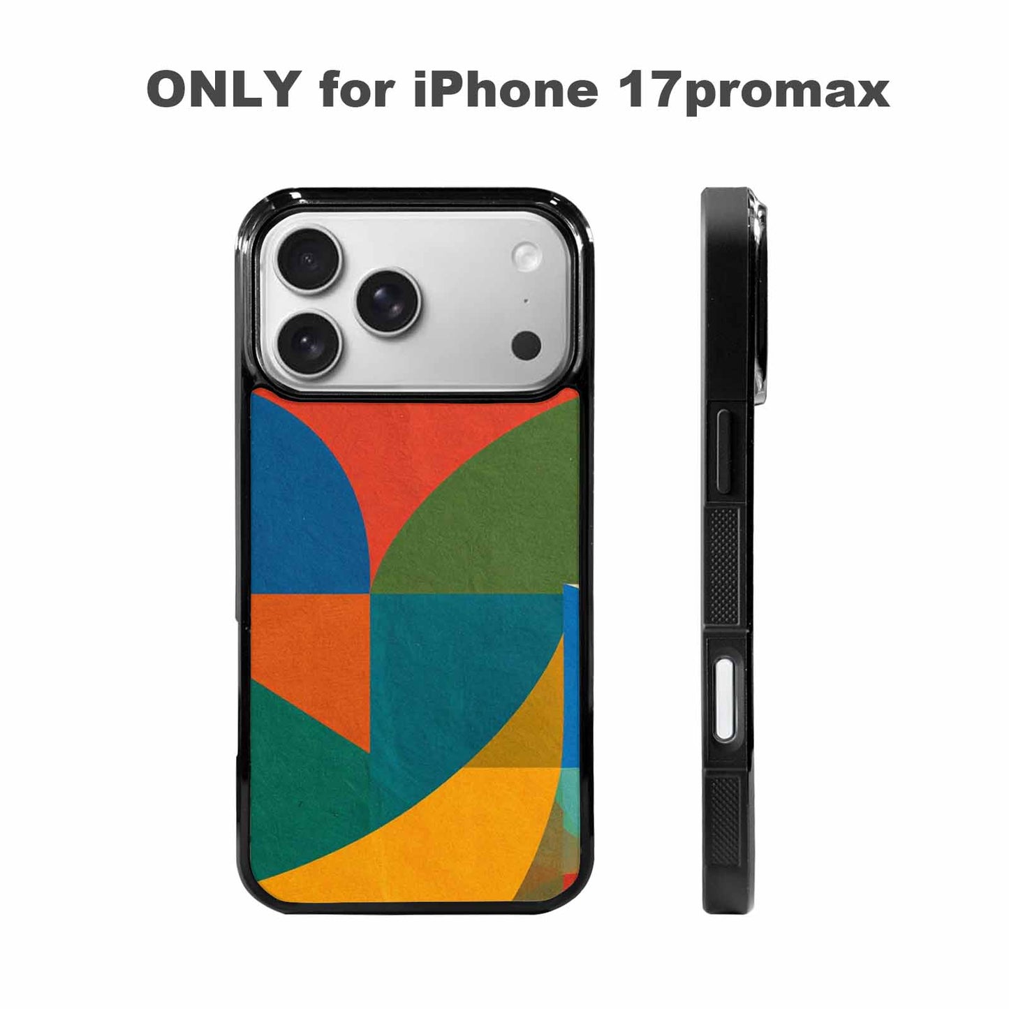 iPhone 17 Pro Max Case — Memphis Art Pattern (1) Retro Vintage, Original Design Phone Case