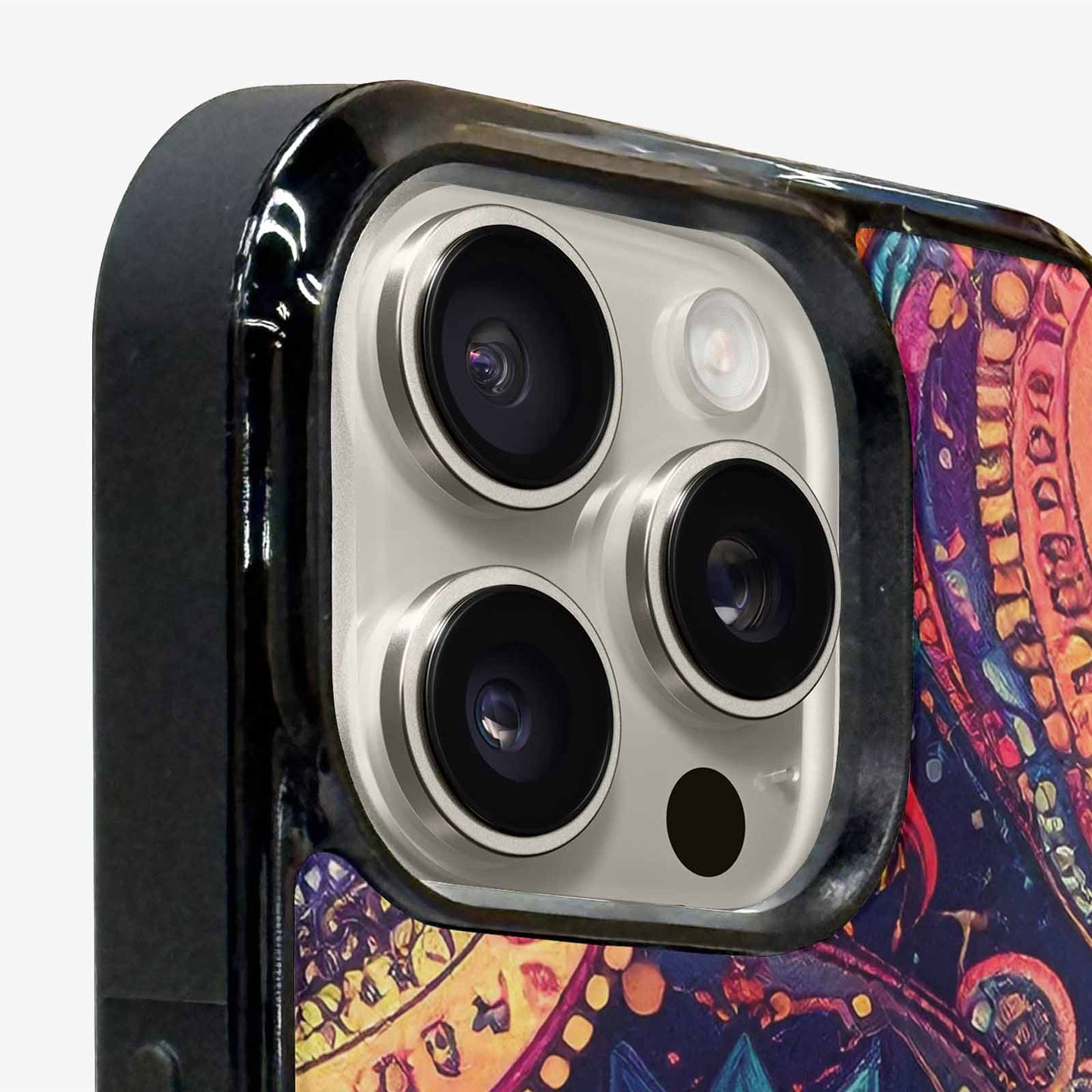 iPhone 16 Pro Case — Paisley Mandala, Unique Phone Case Design