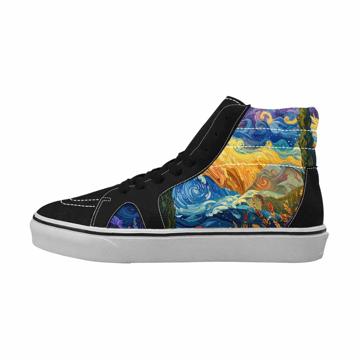 MEN'S Blend All Versions High Top Canvas Aesthetic Custom Sneakers
