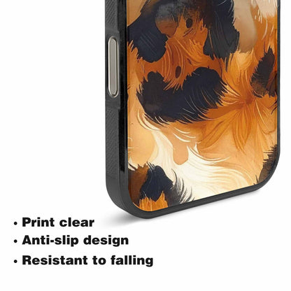 iPhone 16 Pro Max Case — Leopard Soft Airbrush Gradient, Custom Designed Case Cover