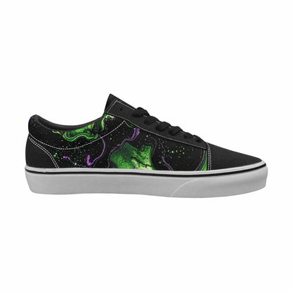WOMEN'S Galaxy Nebula Lace-Up Canvas Dark Academia Sneakers