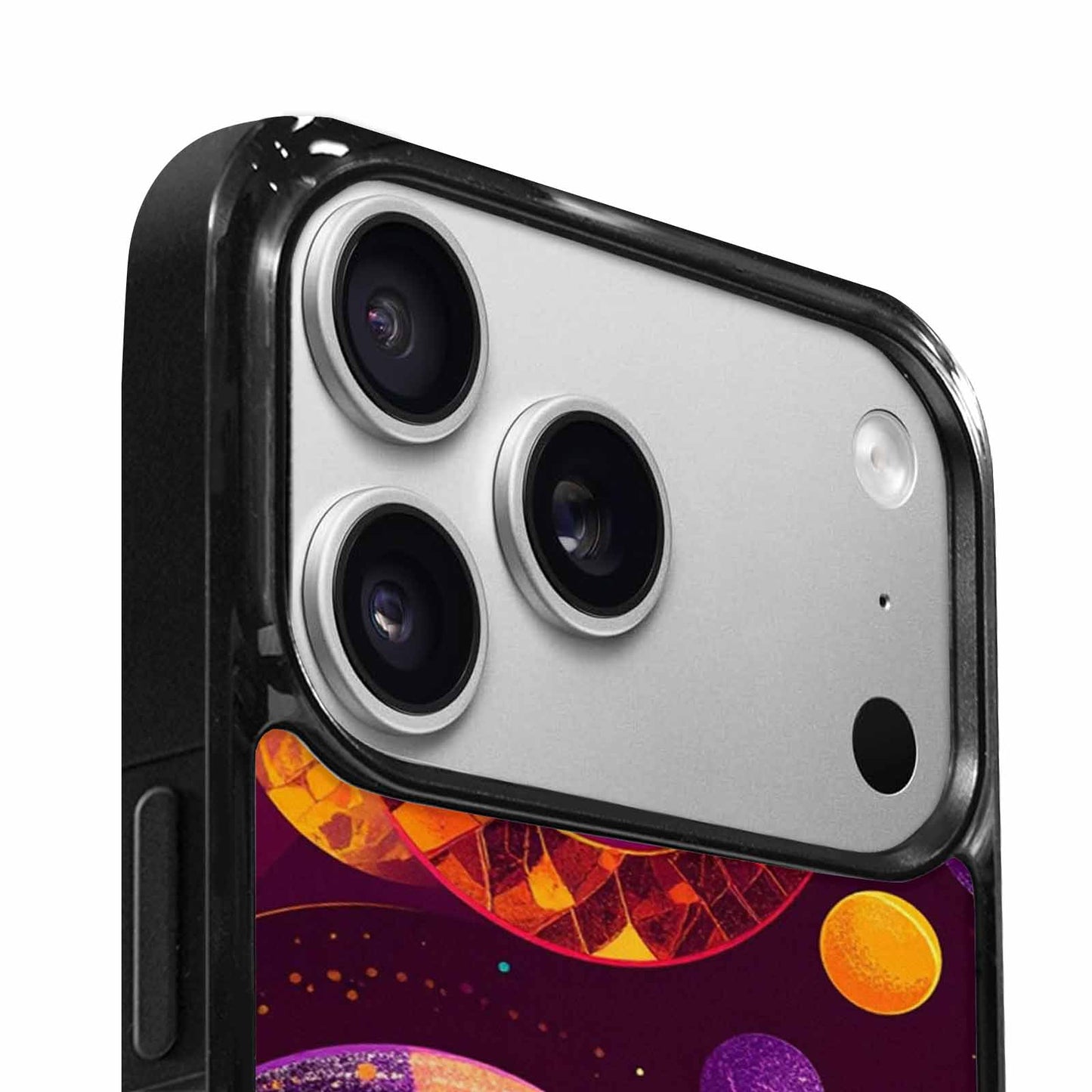 iPhone 17 Pro Case — Disco Art Pattern Original Art, Original Design Phone Case