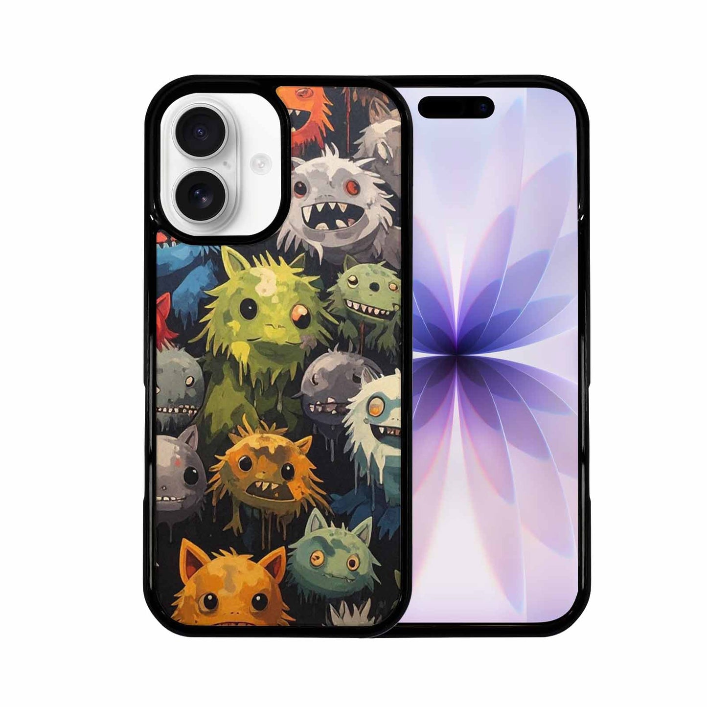 iPhone 17 Case — Monsters Camomonsters Pattern U0v Camo, Custom Art Phone Cover