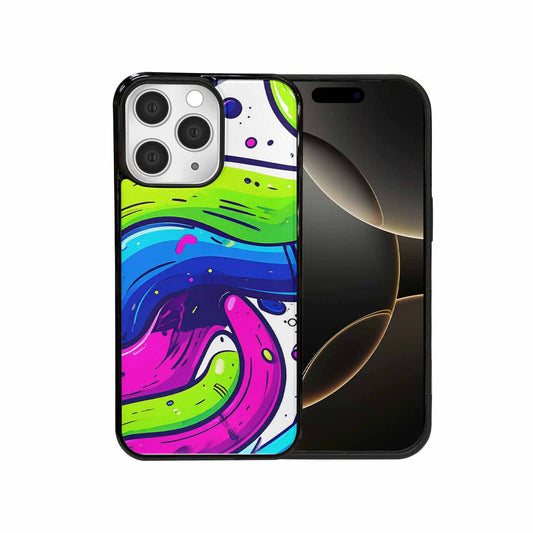 iPhone 15 Pro Max Case — Acid Wash Cartoon, Unique Phone Case Design