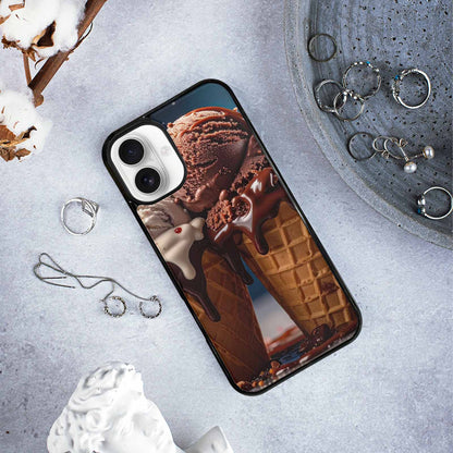 iPhone 16 Plus Case — Extreme Close Up Shot Only Drippig, Customized Protective Case