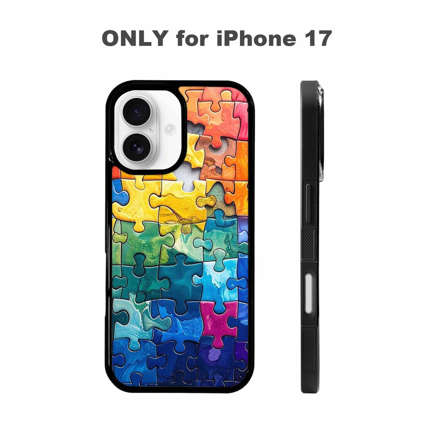 iPhone 17 Case — Autism Puzzle Pieces Puzzle Original Art, Original Design Phone Case