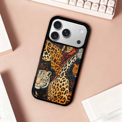 iPhone 17 Pro Case — Small Animal Print Pattern Randomly Animal, Custom Made Phone Cover