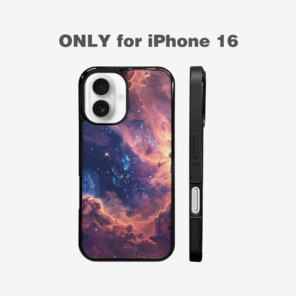 iPhone 16 Case — Nebula Texture With Dense Star Cluster, Custom Phone Case