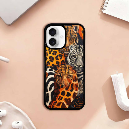 iPhone 17 Case — Small Animal Print Pattern, Animal Print, Custom Made Phone Cover