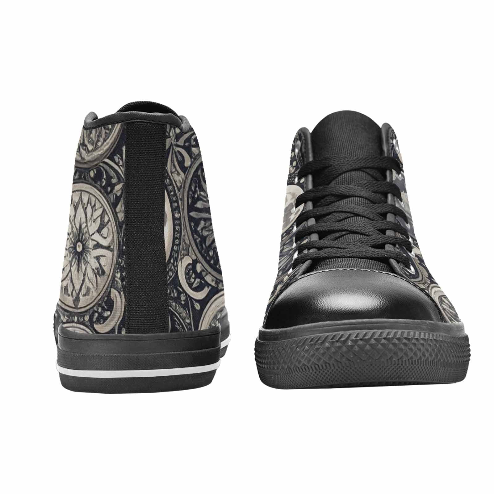 MEN'S Wolves Everywhere Collage High Top Canvas Surreal Custom Shoes