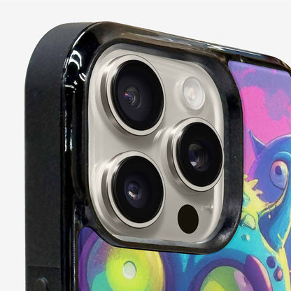 iPhone 16 Pro Max Case — Overlapping Endlessly No Empty Space Monsters, Personalized Phone Case
