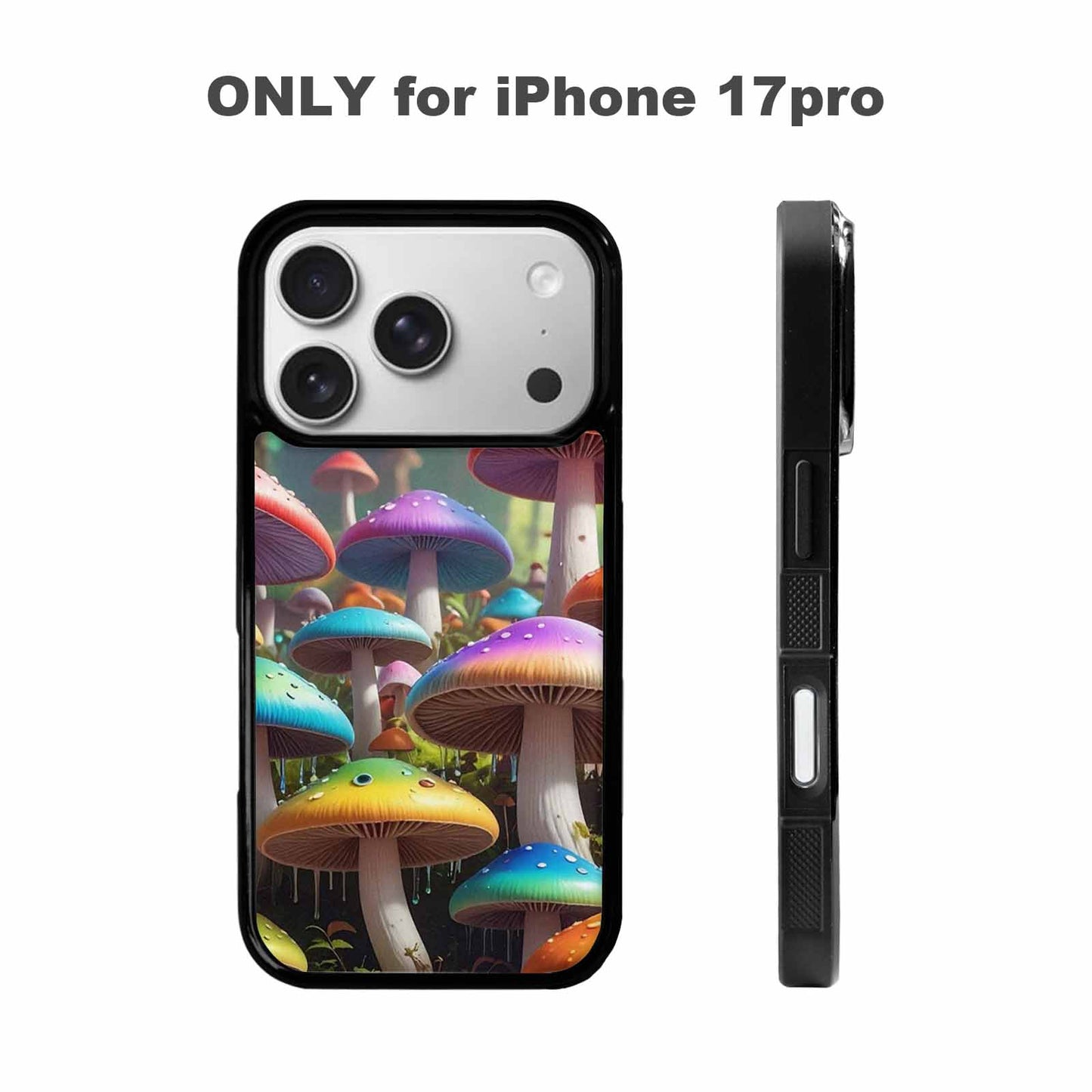 iPhone 17 Pro Case — Overlapping Endlessly No Empty Space Galaxy, Unique Phone Case Design