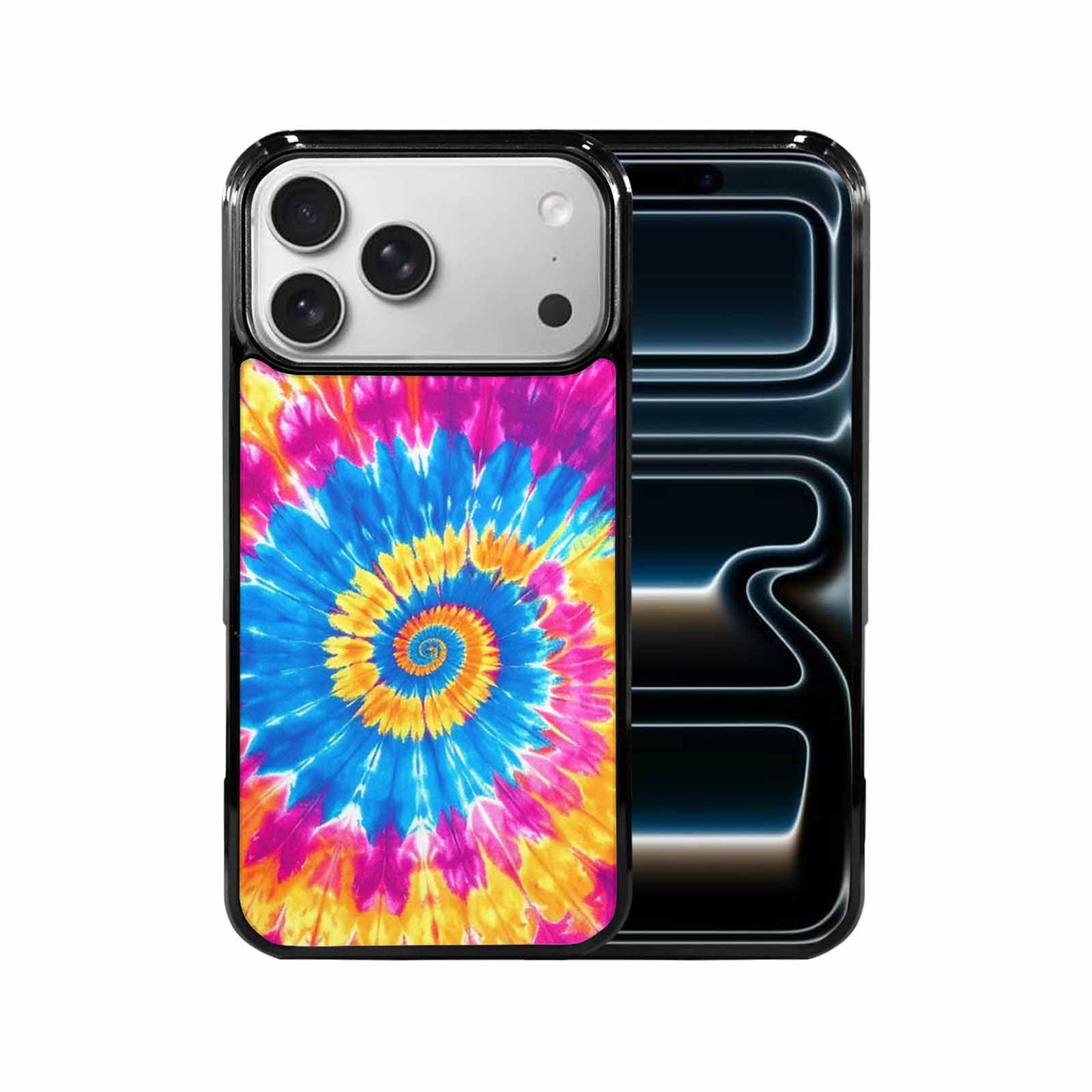 iPhone 17 Pro Max Case — Tie Dye Spiral Art Tie Dye, Original Design Phone Case