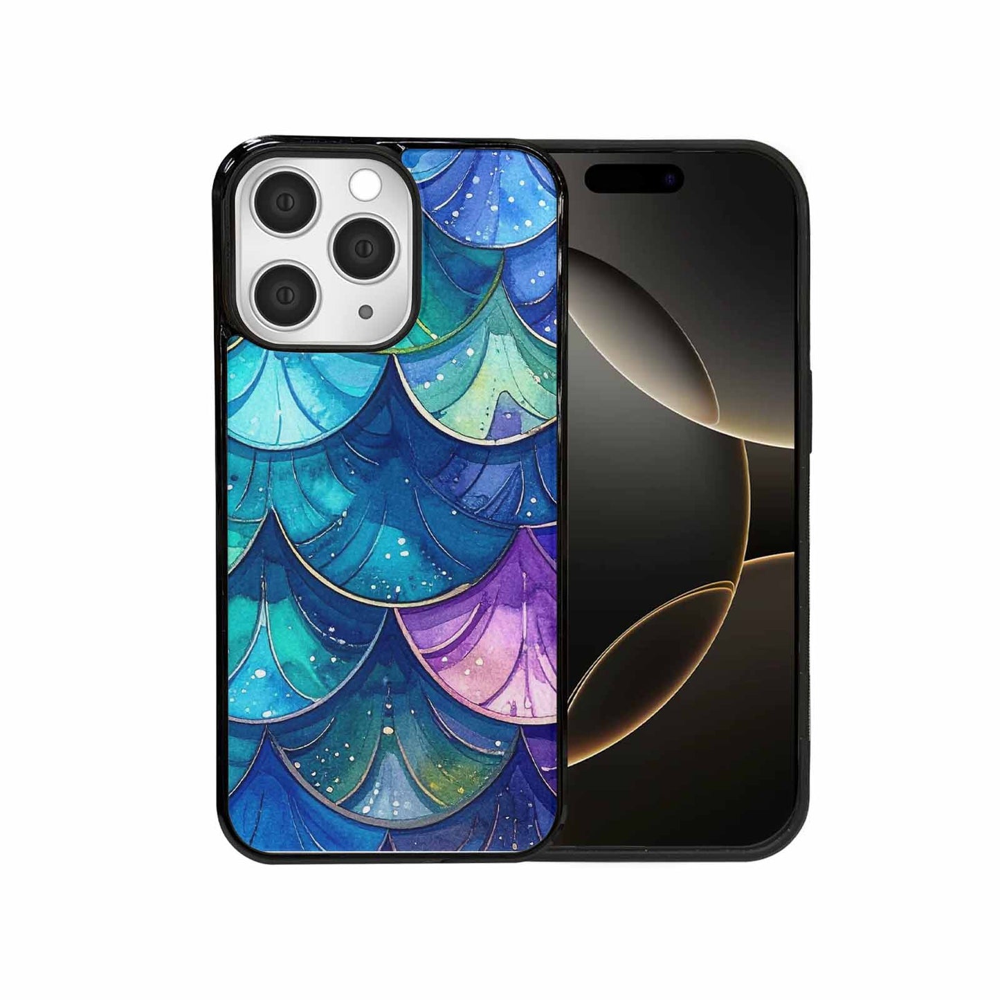 iPhone 15 Pro Max Case — Mermaid Scale, Custom Print Case Cover