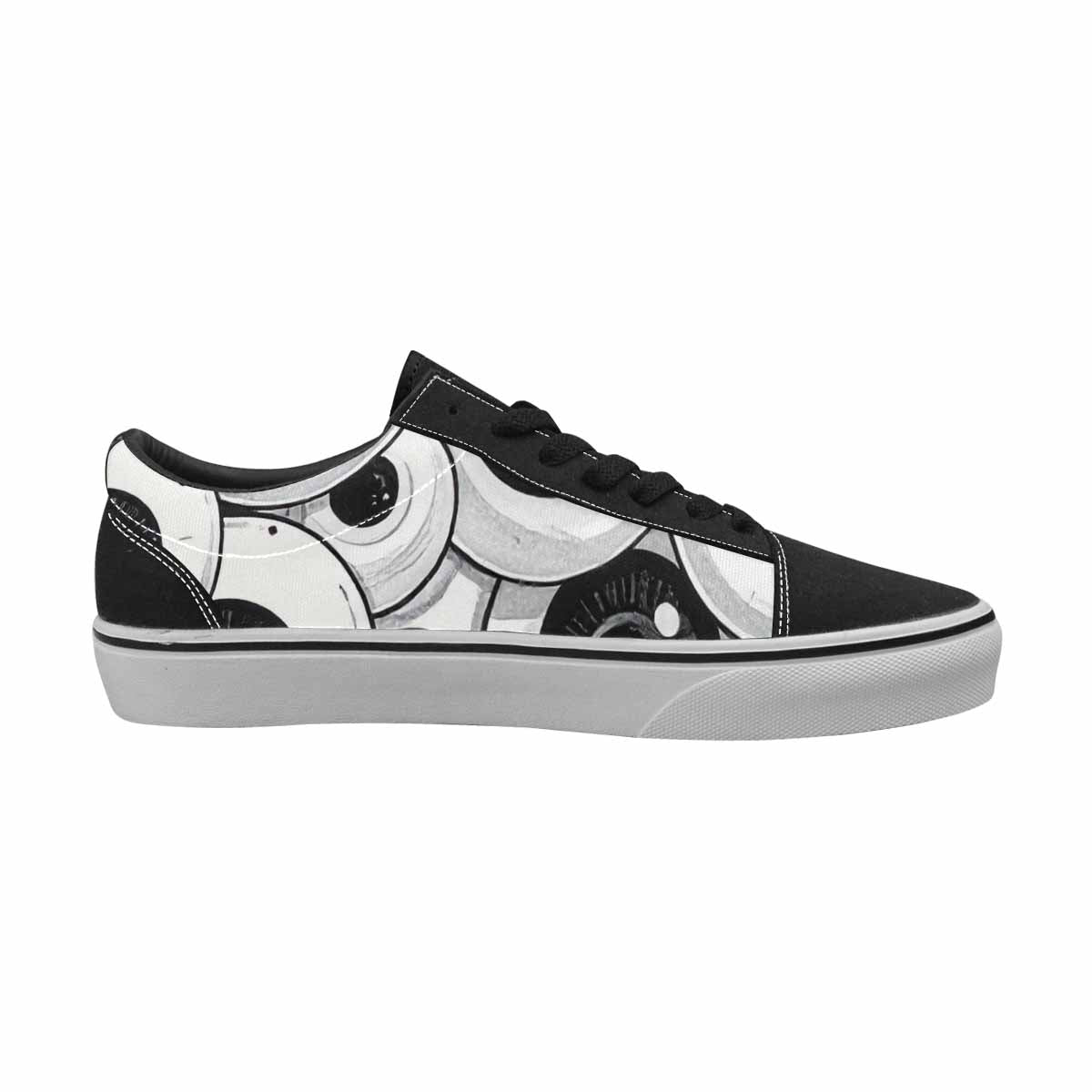 MEN'S Googly Cartoon Eyeballs Canvas Lace-Up Dreamcore Shoes