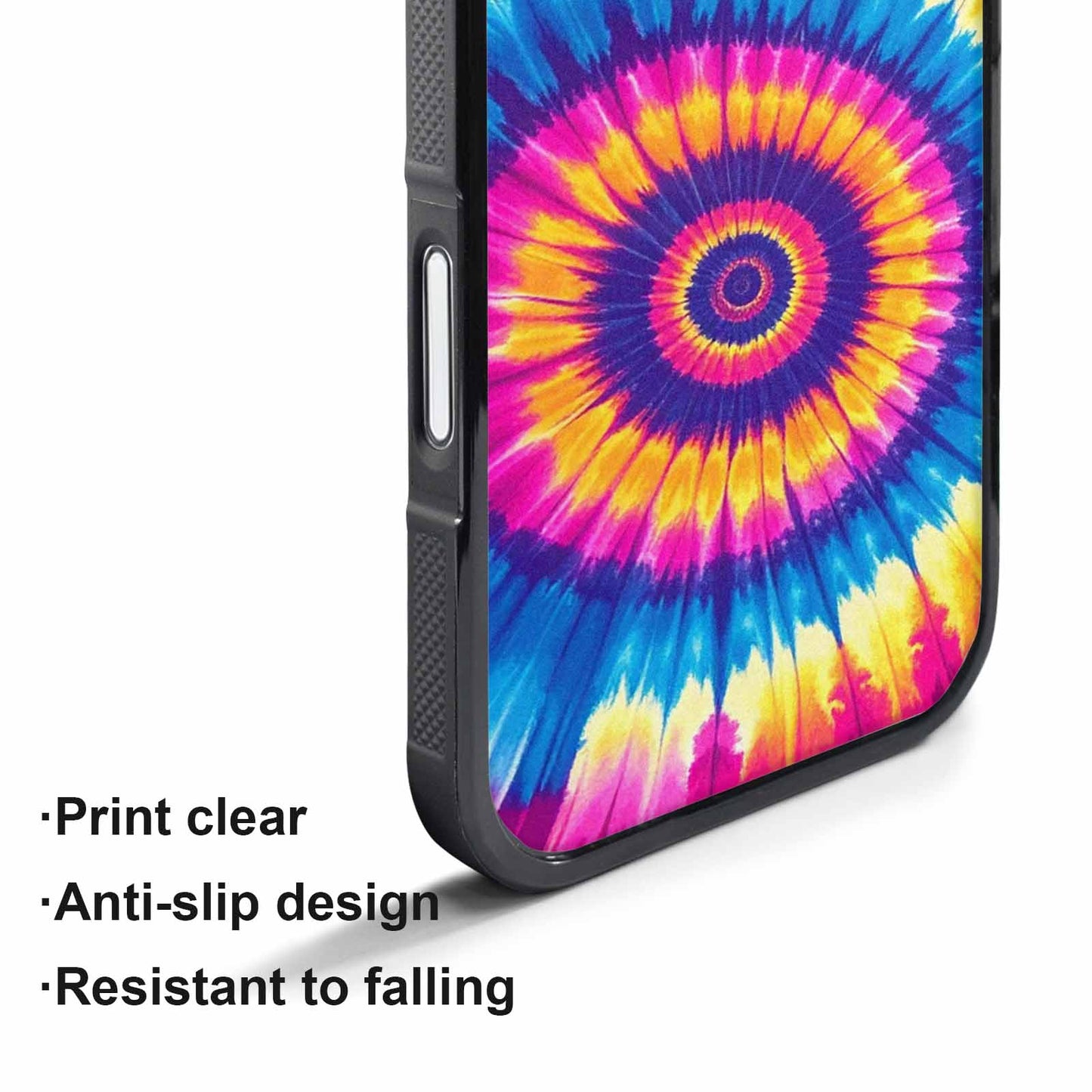 iPhone 17 Air Case — Tie Dye Spiral Art Seamless Tie, Custom Print Case Cover