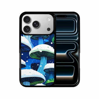 iPhone 17 Pro Case — Vivid Winter Mushroom Seamless Cartoon Cute, Unique Phone Case Design