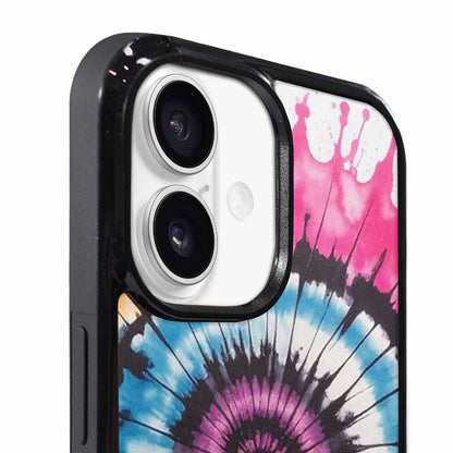 iPhone 17 Case — Tie Dye Swirls Black Tie Dye, Custom Designed Case Cover