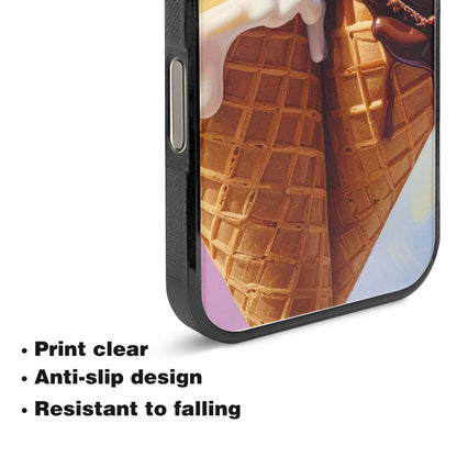 iPhone 15 Pro Max Case — Extreme Close Up Shot Only Drippig, Custom Art Phone Cover