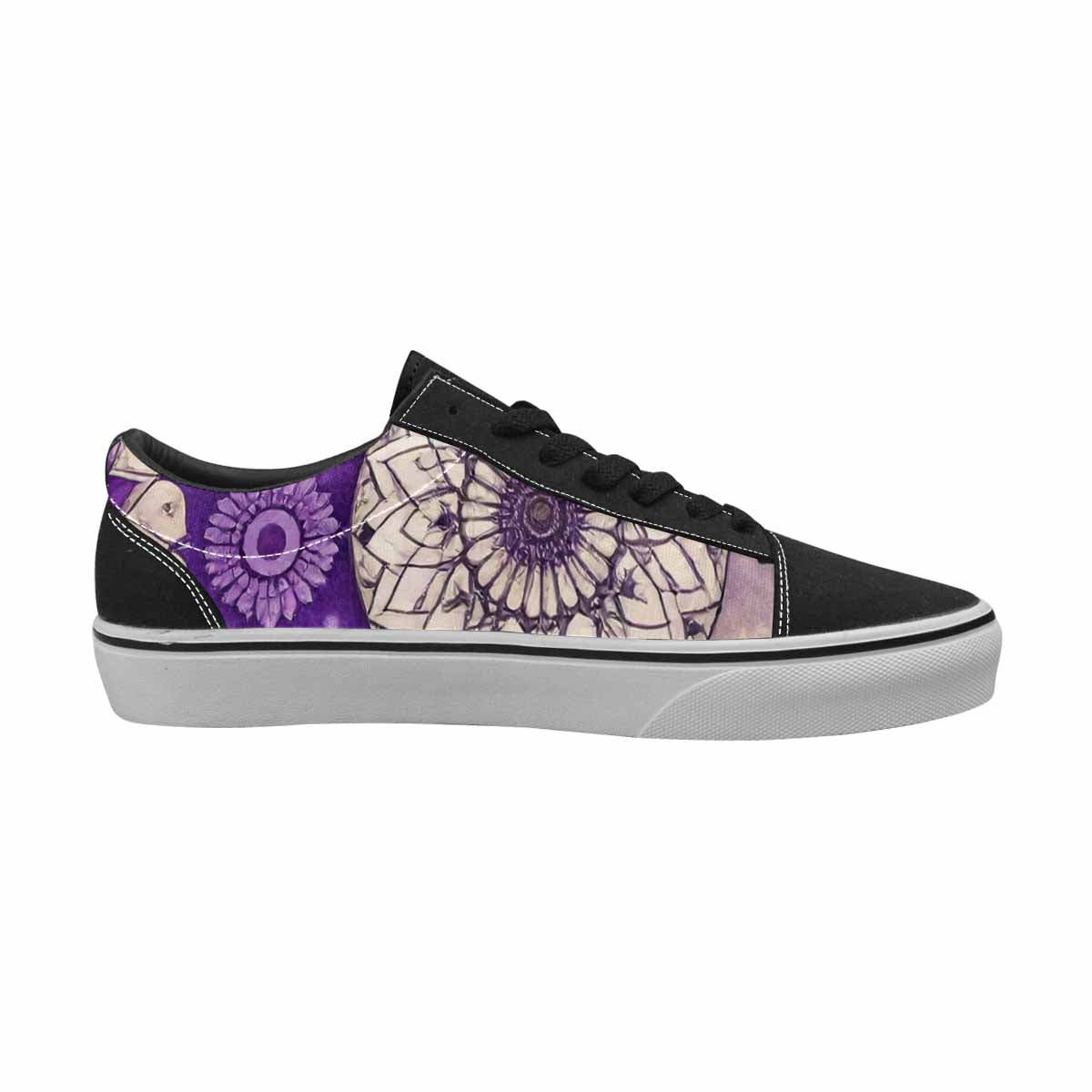 MEN'S Mandala Canvas Lace-Up Wallpaper Art Shoes