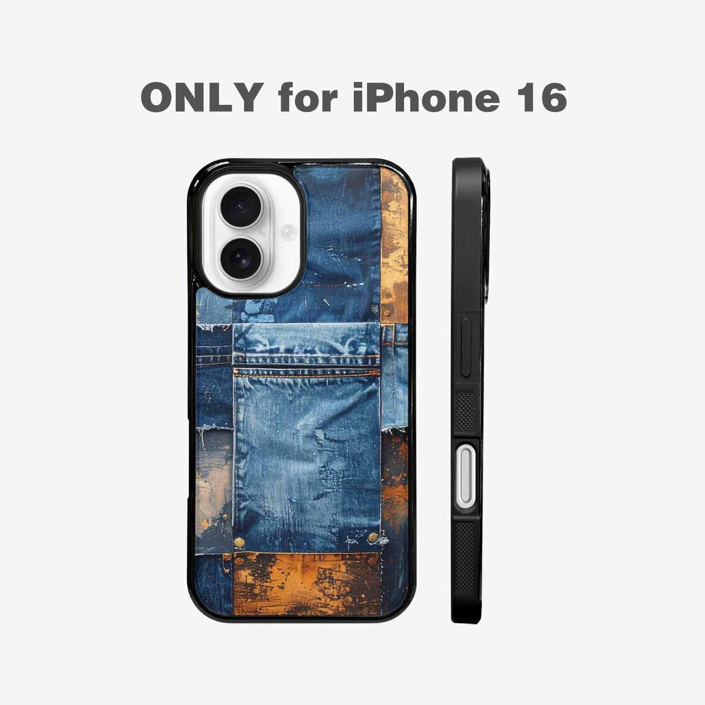 iPhone 16 Case — Curve The Ripping Demin Tectures For, Custom Made Phone Cover