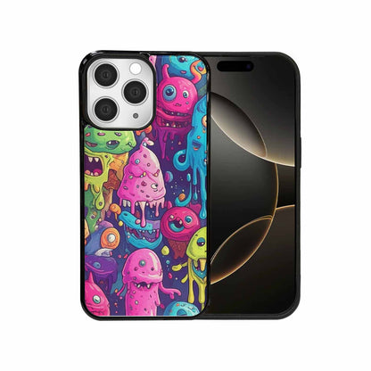 iPhone 15 Pro Max Case — Melting Ice Cream Monster Charac, Unique Phone Case Design