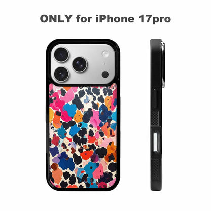 iPhone 17 Pro Case — Small Cow Animal Print Skin Animal, Custom Made Phone Cover