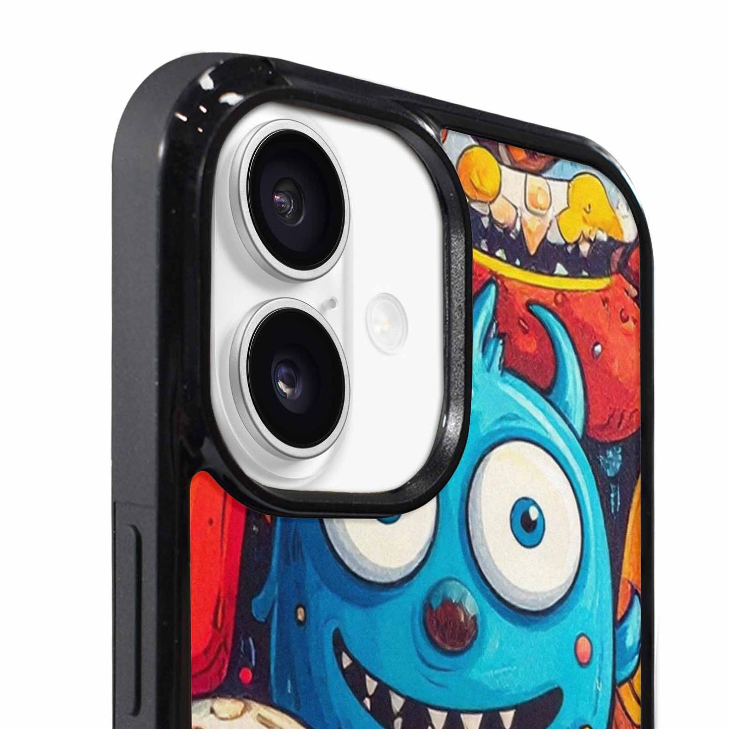 iPhone 17 Case — Small Cartoon Monster Character Cartoon Cute, Custom Phone Case