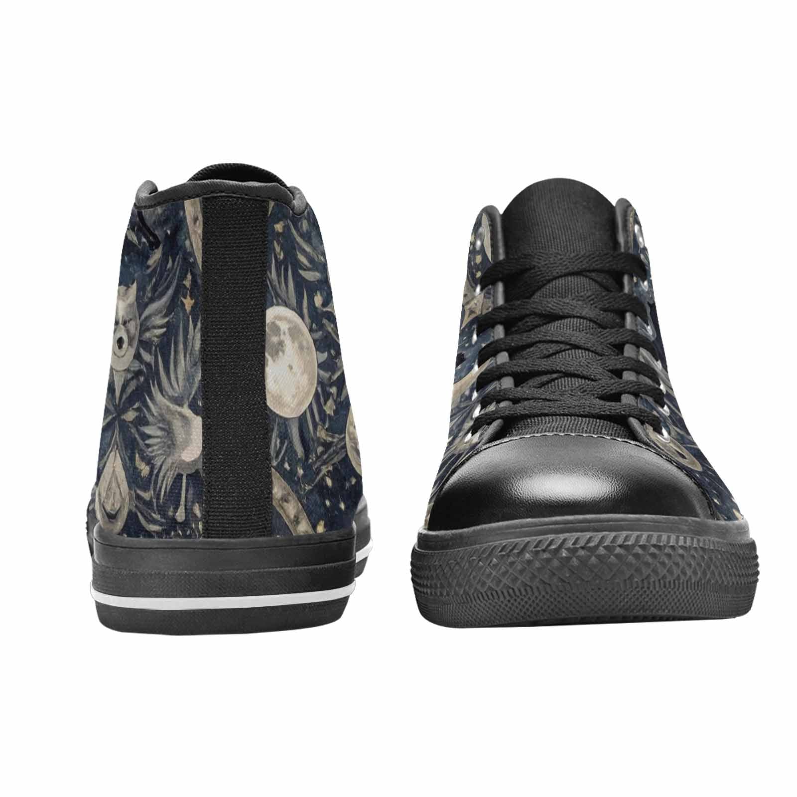 MEN'S Wolves Everywhere Collage High Top Canvas Y2K Sneakers