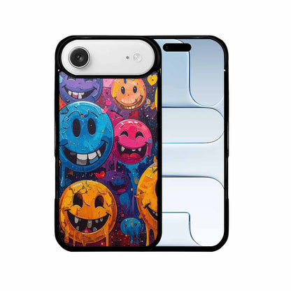 iPhone 17 Air Case — Melting Moon Smiley Melting Smiley Original, Personalized Phone Case
