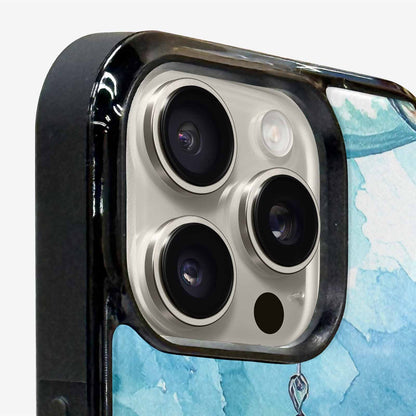 iPhone 16 Pro Max Case — Fishing Lure And Hook Pattern Seamless, Customized Protective Case