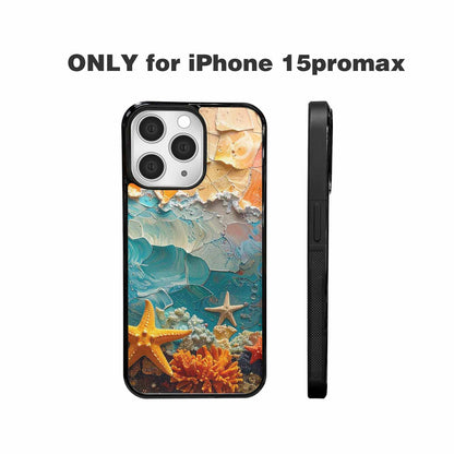 iPhone 15 Pro Max Case — Starfish Cluster Starfish Cluster Pattern Hundreds, Custom Print Case Cover