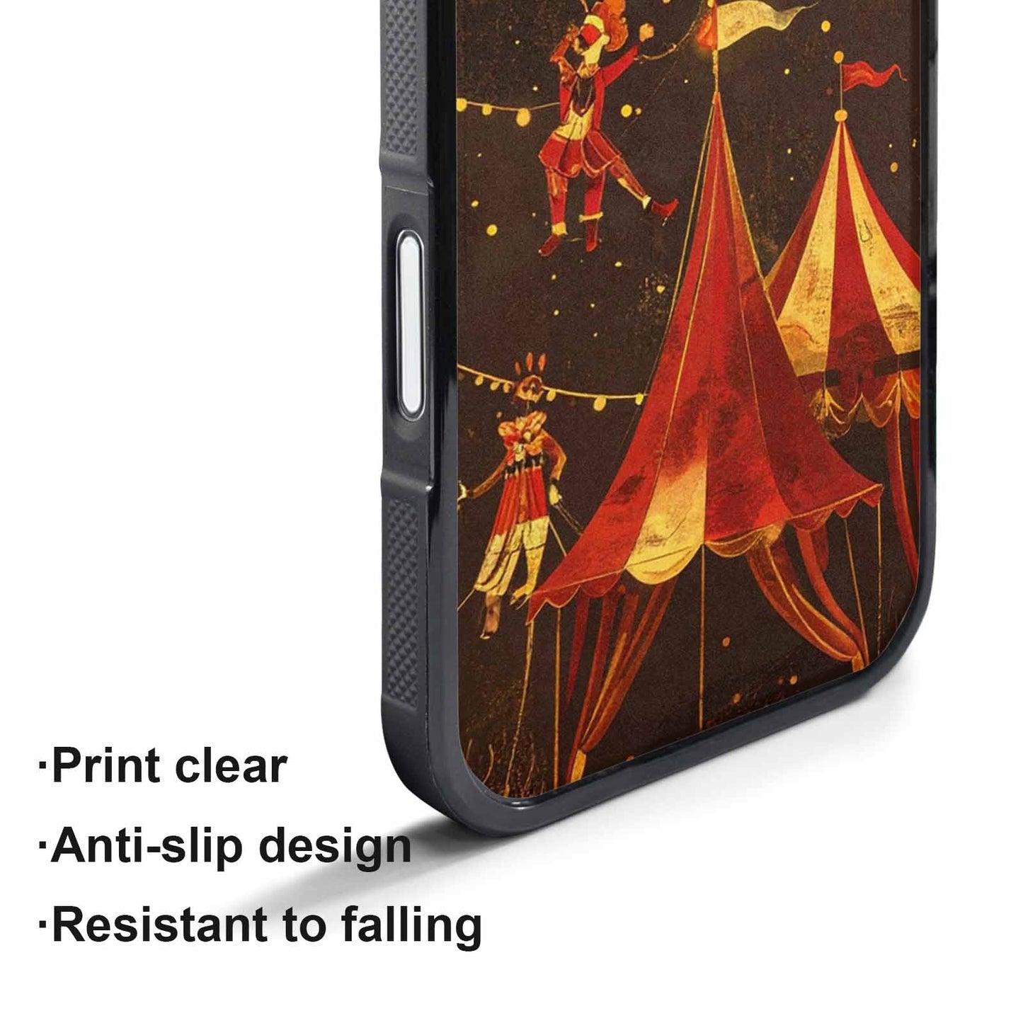 iPhone 17 Air Case — Vintage Circus Art Pattern Retro Vintage, Custom Phone Case