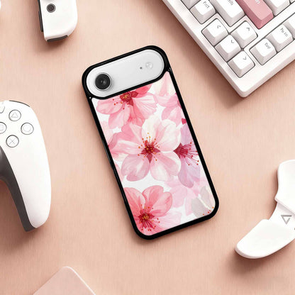 iPhone 17 Air Case — Japanese Cherry Blossom Pattern Sakura Floral, Custom Print Case Cover