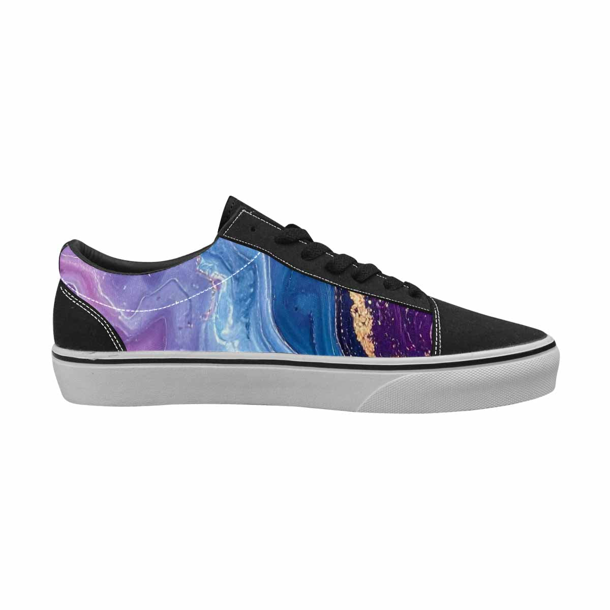 MEN'S Marble Galaxy Canvas Lace-Up Aesthetic Shoes
