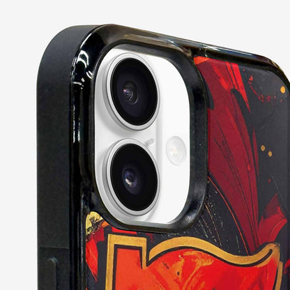 iPhone 16 Plus Case — Dice And Casino Pattern Seamless Repeat, Custom Art Phone Cover