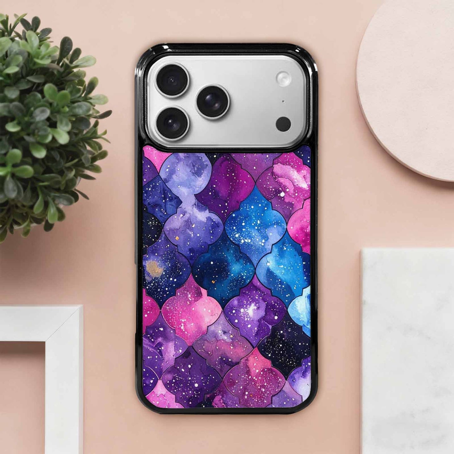 iPhone 17 Pro Max Case — Small Galaxy Stars And Galaxy Space, Custom Printed Phone Case